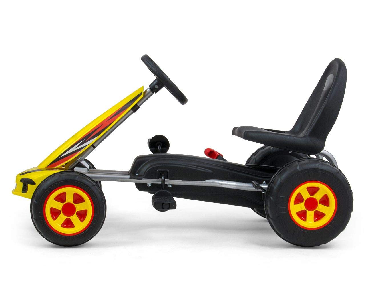 Milly Mally Pedal de Cart tobogán Viper, Blanco, 5901761125856