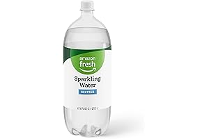 Amazon Fresh, Seltzer Water, 67.6 Oz - Crisp, Refreshing, and Convenient Hydration...