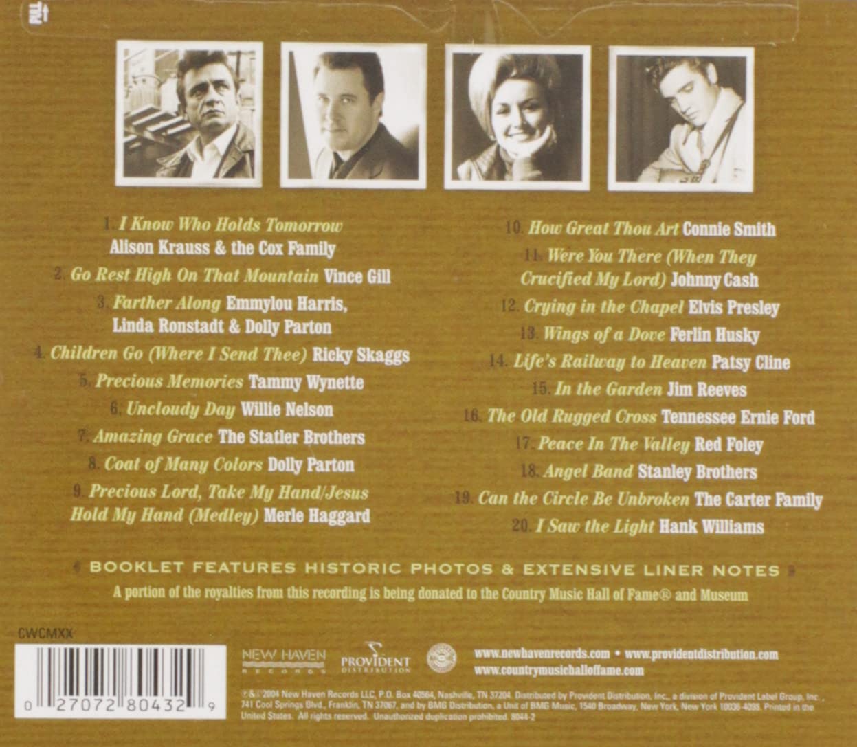 Country's Top 20 Gospel Songs Of The Century