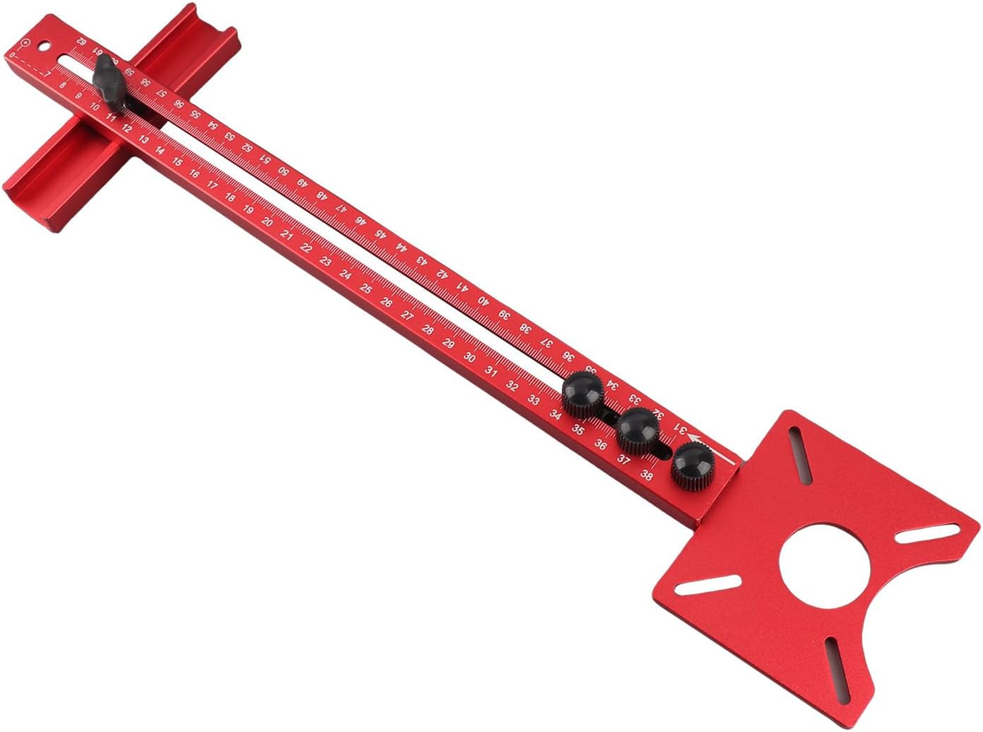 Router Milling Groove Bracket 3 in 1, Trimming Machine Flip Board for Woodworking, Detachable Multifunction Tool with 445mm Length for MDF Particleboard and Joinery