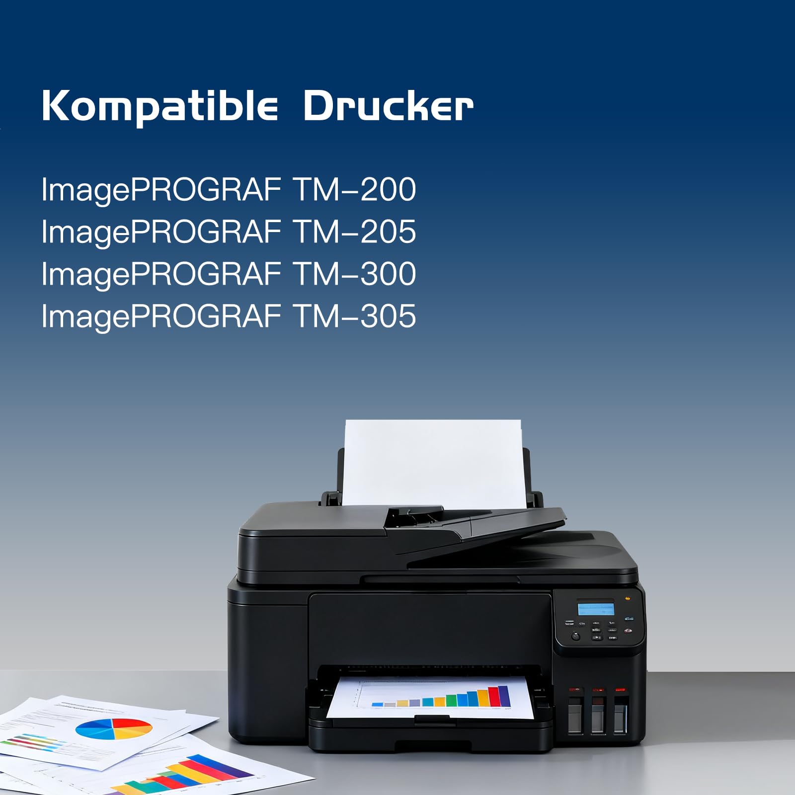PFI320 Tintenpatronen Ersatz für Canon PFI 320 (5er-Pack)