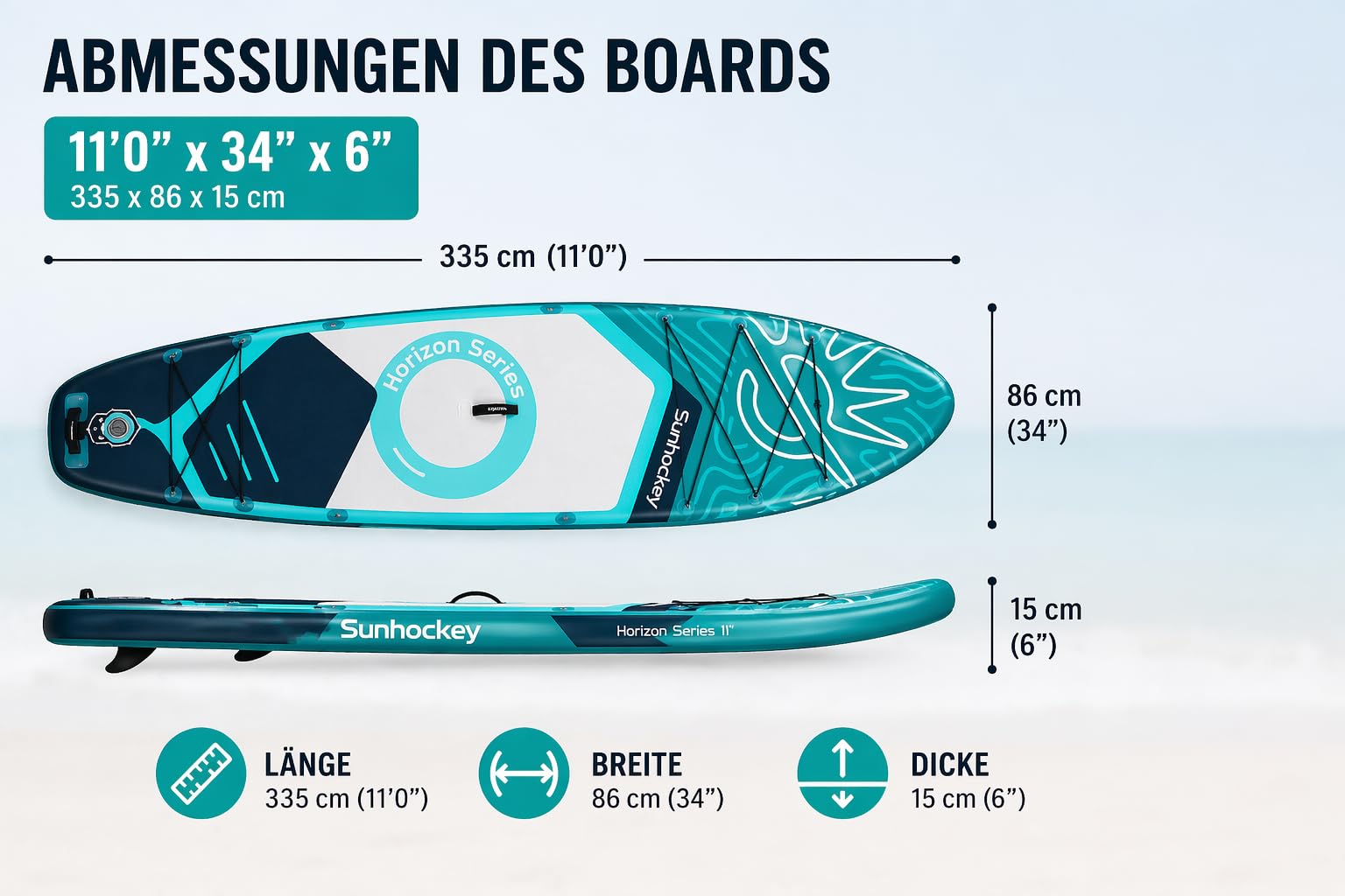 COIL SUP-Board - Aufblasbares SUP Board Set – Stand Up Komplettset - Set - wasserdichte Handytasche - Stabil - Leicht - mit Paddel - mit Pumpe - Zubehör