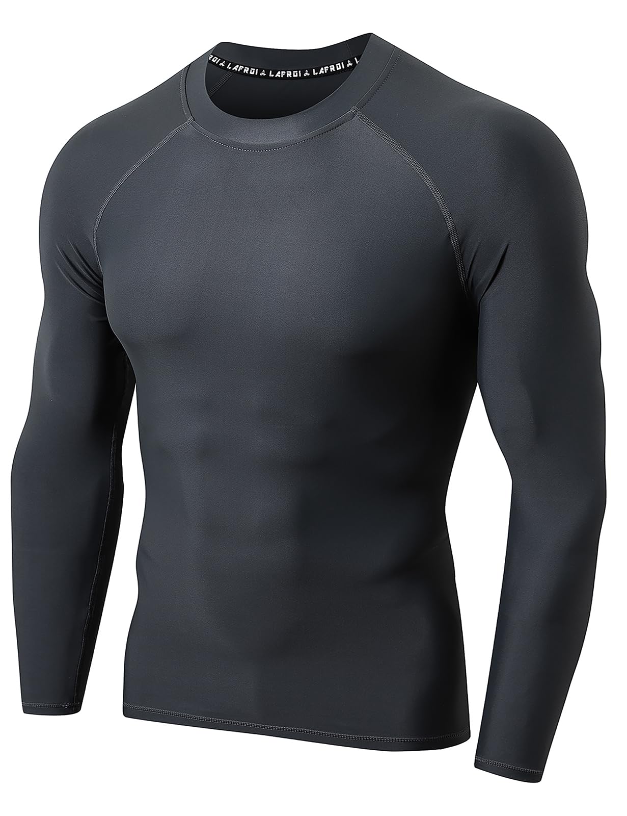 LAFROI Herren Langarmshirt UPF 50+ Kompression, BJJ, Schwimmen, Rashguard