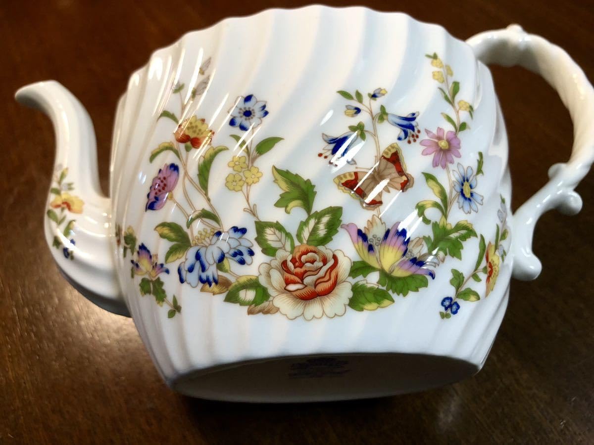 Amazon | エインズレイ コテージガーデン ティーポット AYNSLEY 花柄 