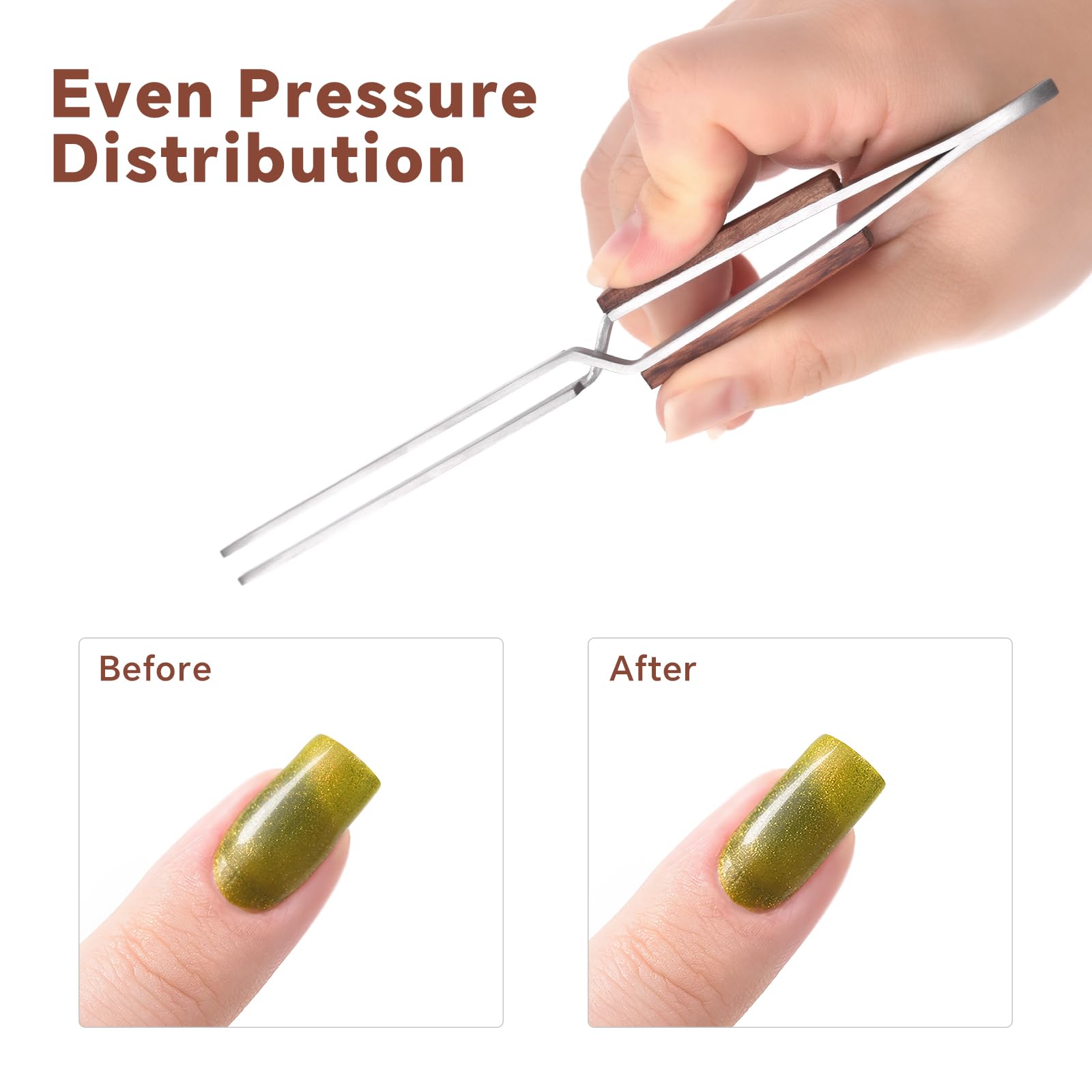 KADS Outil de façonnage des ongles acrylique UV Gel Conseils Sculpture Pince à épiler Pince à épiler Pince à Ongles Nail Art Multifonction Pincher