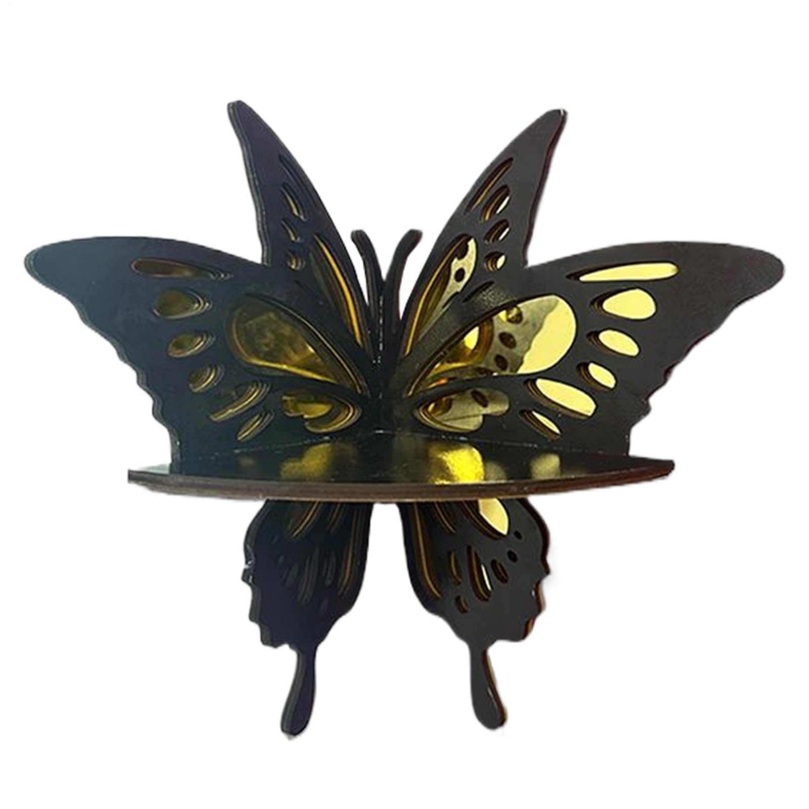 Étagères flottantes d'angle papillon pour décorer le salon et le bureau