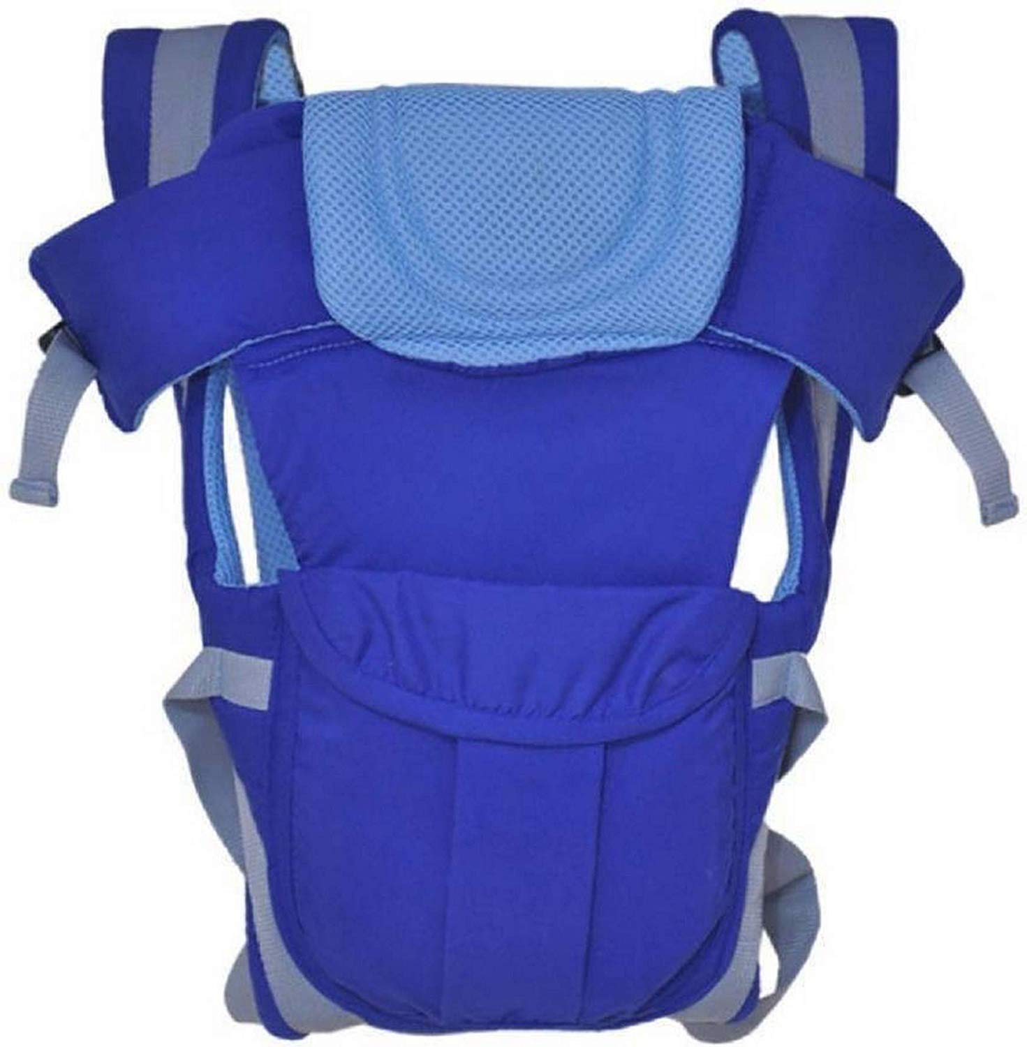 FunBlast 4 in 1 Baby Carrier with Adjustable Sleep and Support Strap for New Born and Toddlers (Blue)-image-31