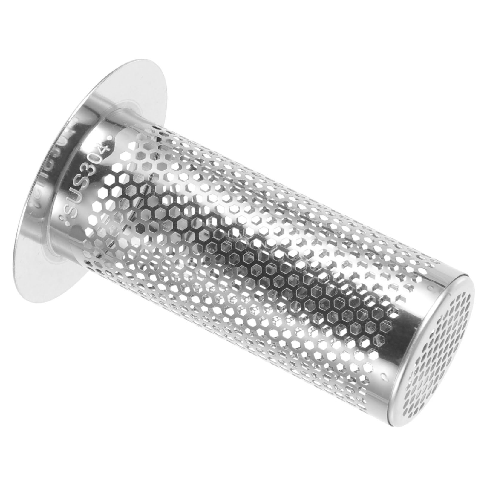 HOMSFOU 5piezas Colador De Drenaje De Acero Inoxidable para Fregadero De Cocina Filtro De Pelo y Suciedad Antibloqueo y Fácil De Limpiar Compatible Desagües