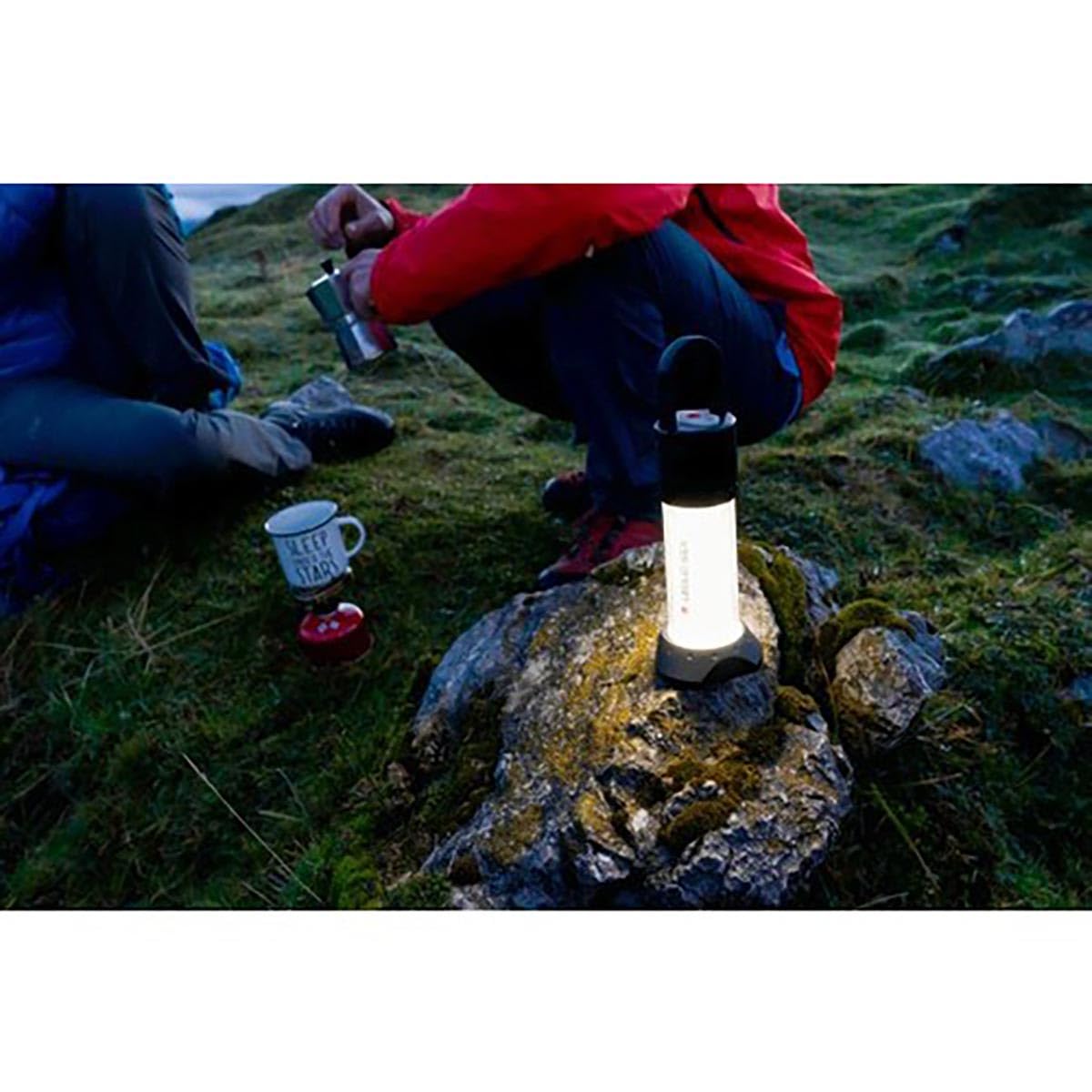 Ledlenser ML6 Warm Light LED Laterne, 750 Lumen, bis zu 200h Laufzeit, aufladbar mit Akku, blendfreies Licht, Powerbank, mit Rotlichtfunktion, Magnet, Outdoor, Camping, Schwarz