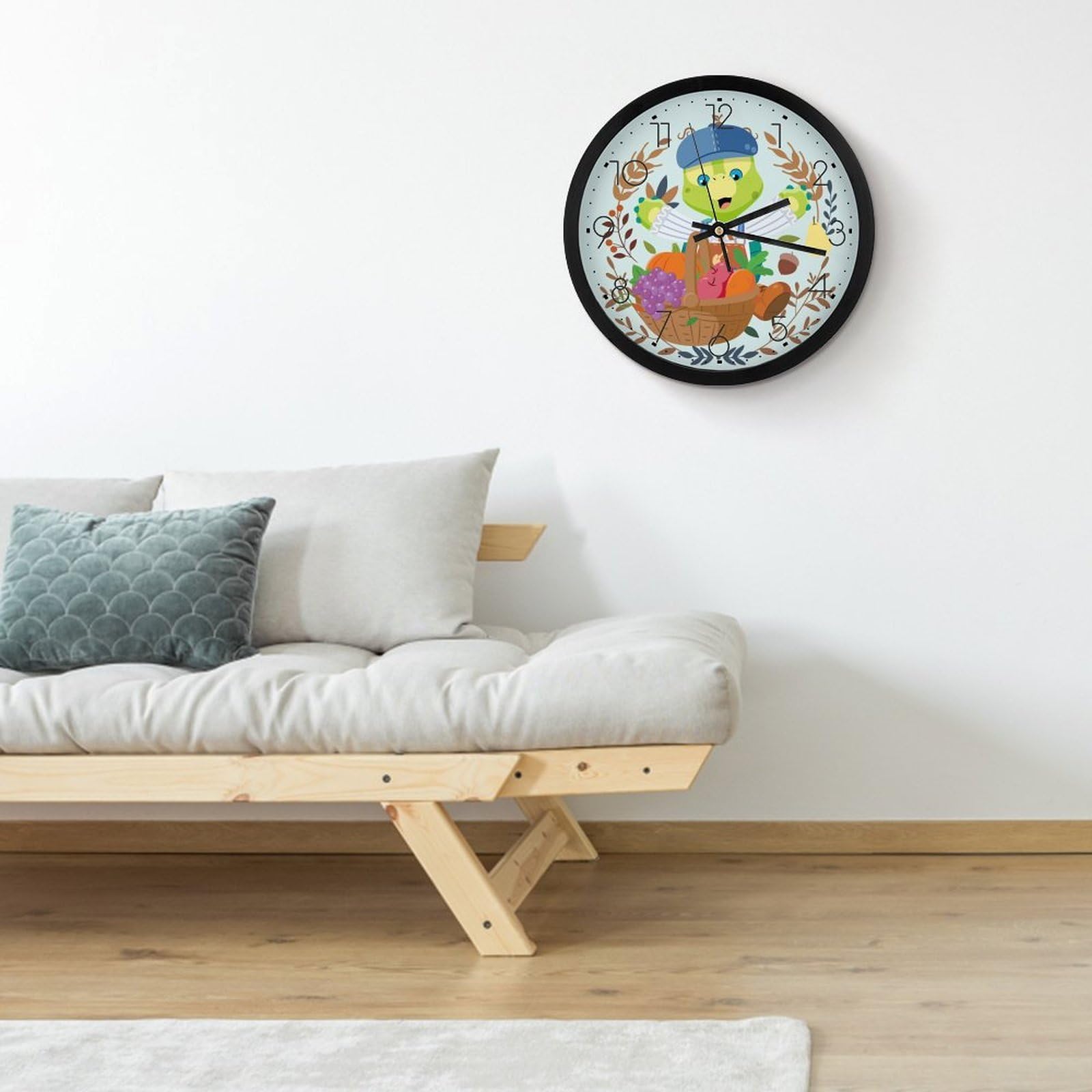 Amazon.co.jp: ダッフィー フレンズ オルメル 壁掛け時計 かけ時計