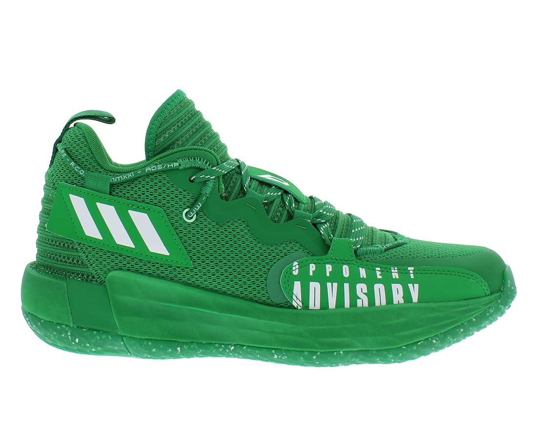 adidas Sm Dame 7 Extply Unisex Shoes Size 8.5, Color: Green