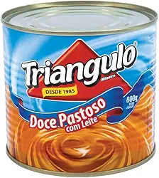 Doce de Leite Pastoso, Embalagem de 800g, Triângulo