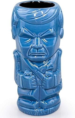 Geeki Tikis Star Trek Dr. McCoy Taza de cerámica coleccionable oficial de Star Trek estilo Tiki  Capacidad para 20 onzas