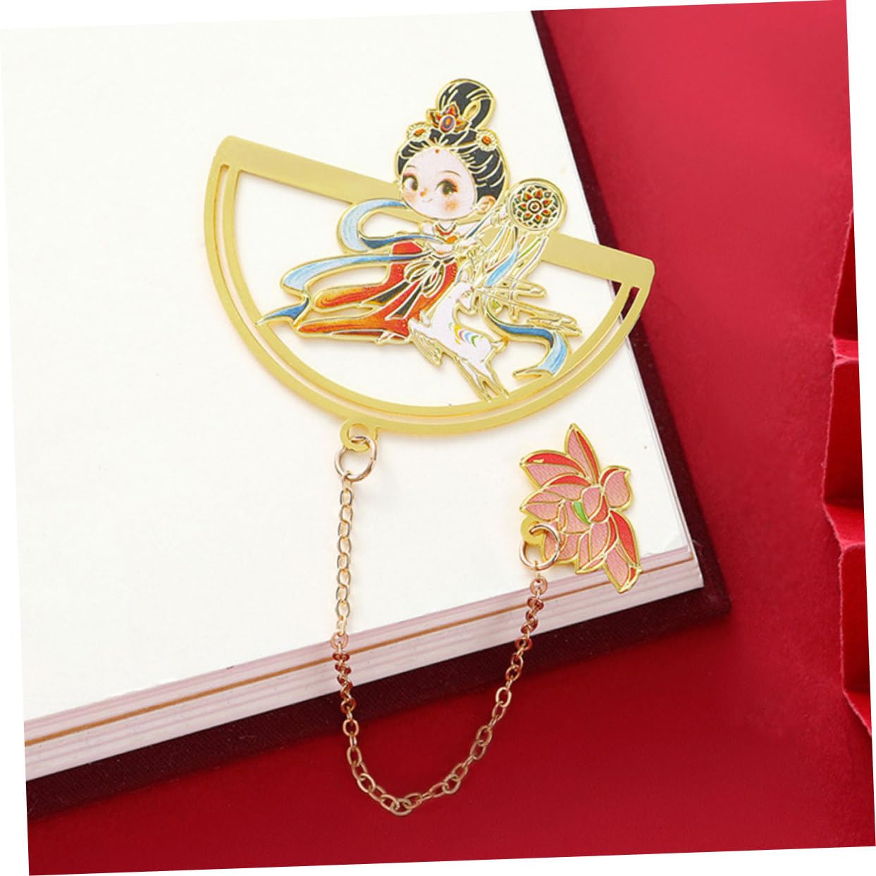 SHINEOFI 5 Sätze Klassisches Lesezeichen Die Chinesen Bookmarks Magnetisches Lesezeichen Magnetische Chinesische Stymarkmarke Chinesischer Stil Vintage - 3 Stück * 5