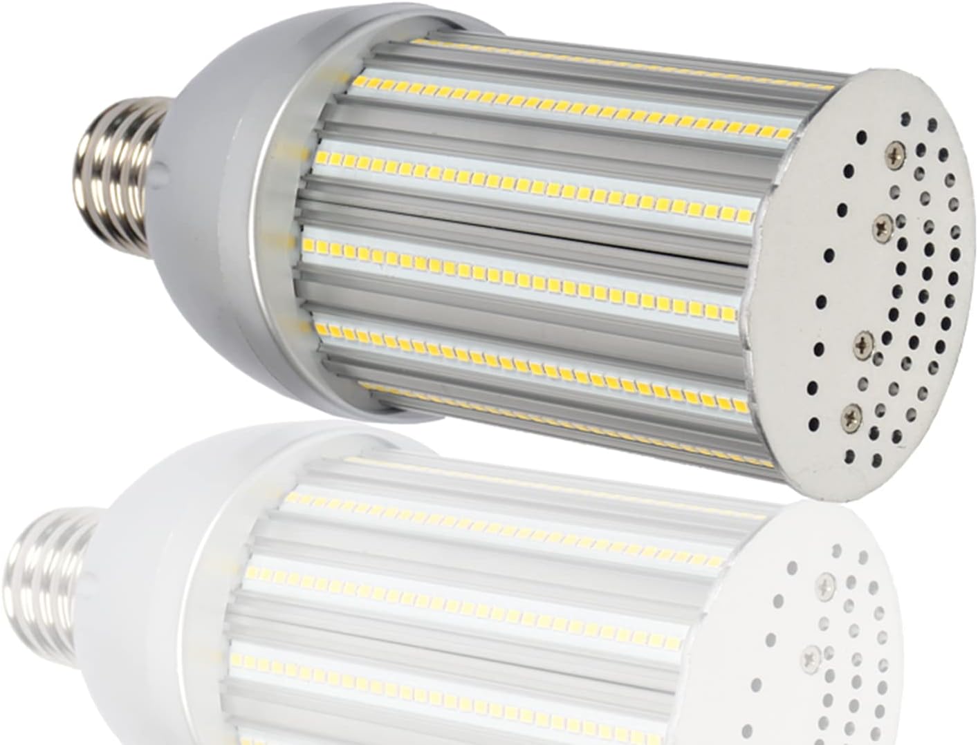 LED Shoebox Light Bulb, 60W Rotatable E39 Mogul Base,7500Lm,5000K Daylight,180° Beam Angle Outdoor Commercial LED Area Lighting,Shoebox Parking Lot Light,Wall Pack,Street