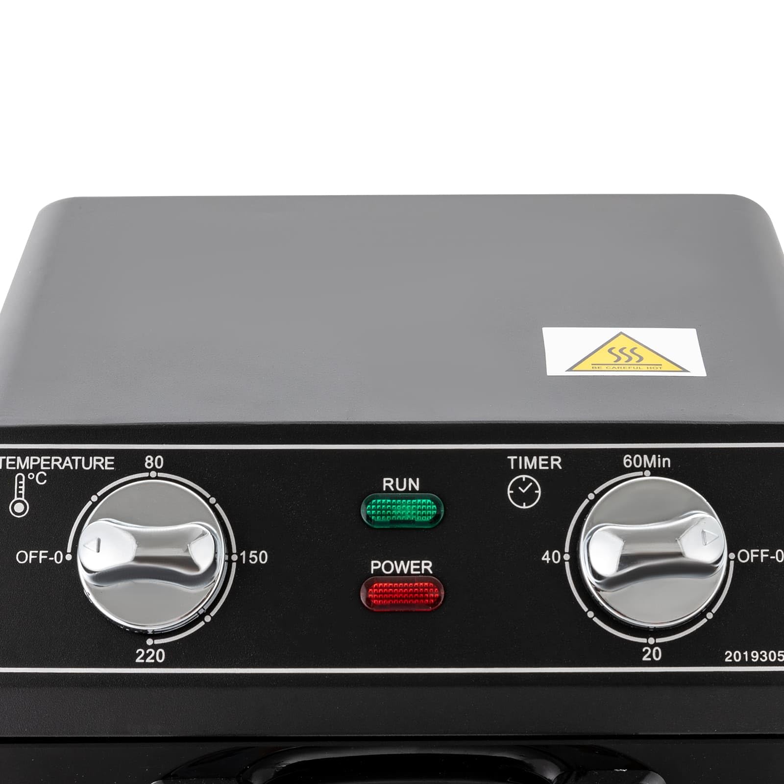 Esterilizador de Alta Temperatura 220 °C Máximo, 8L, con temporizador 0 a 60 min, para cubiertos de acero inoxidable, herramientas de manicura, equipo de peluquería, negro