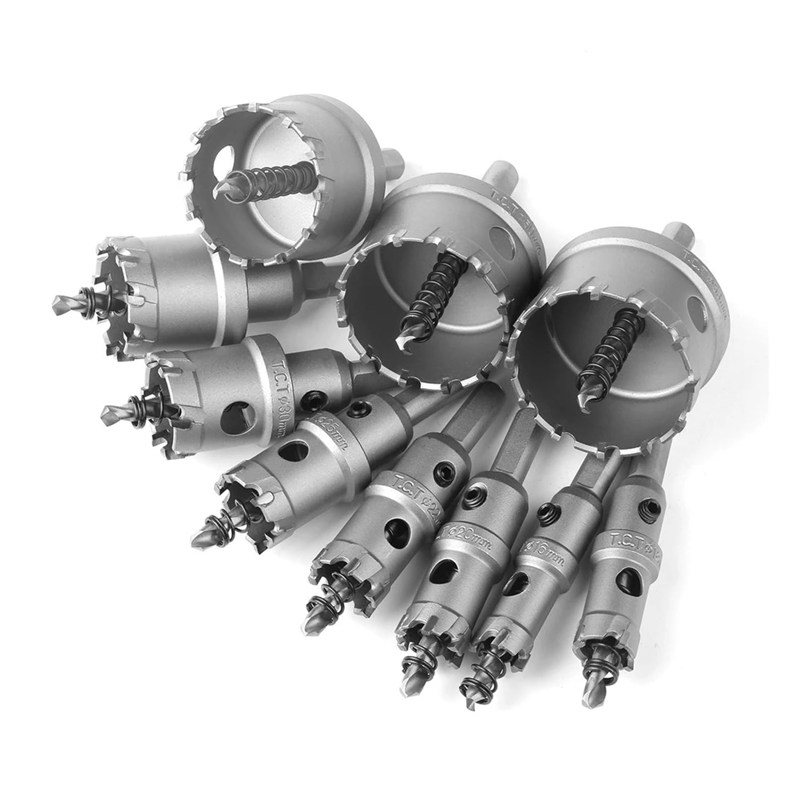 1 szt. 5A końcówka węglikowa wiertło TCT piła otworowa 41-160mm zestaw frezów do wiercenia stopów metali ze stali nierdzewnej(114mm)