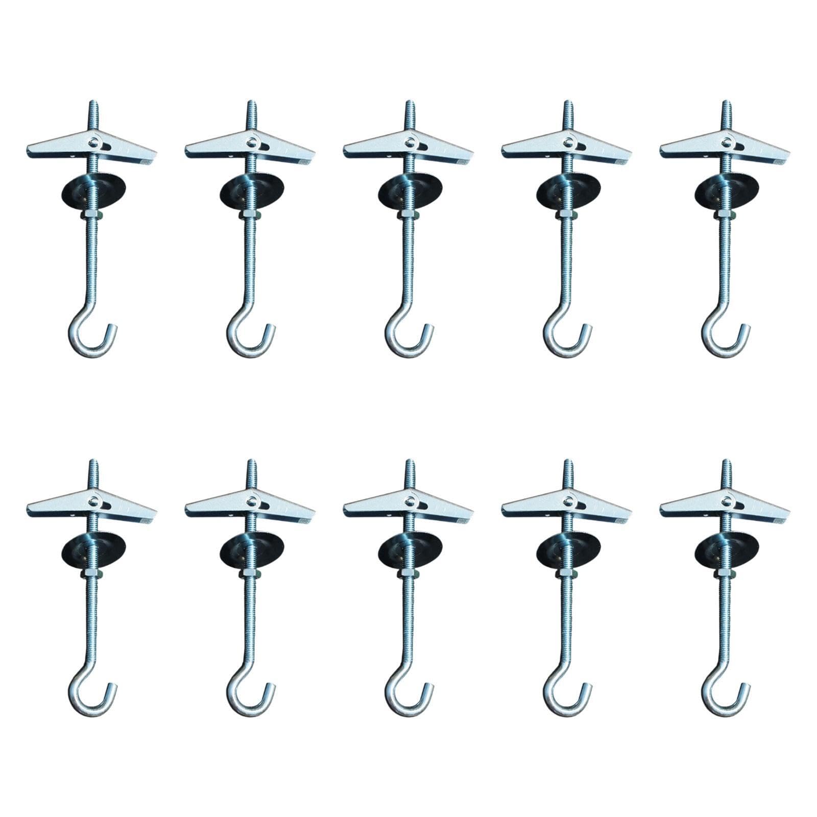 Puxzyax Light M5 Ceiling Hooks Toggle Bolt Hooks Solutions For Easy Installation Of Various Household Items And Decor Wall Fixing Ceiling Chandelier Bolt