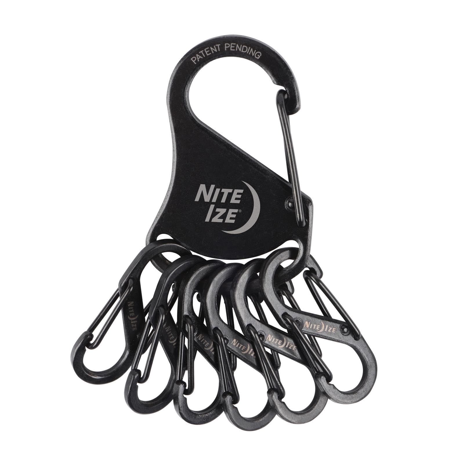 Nite IZE KeyRack - Portachiavi a scatto con moschettone