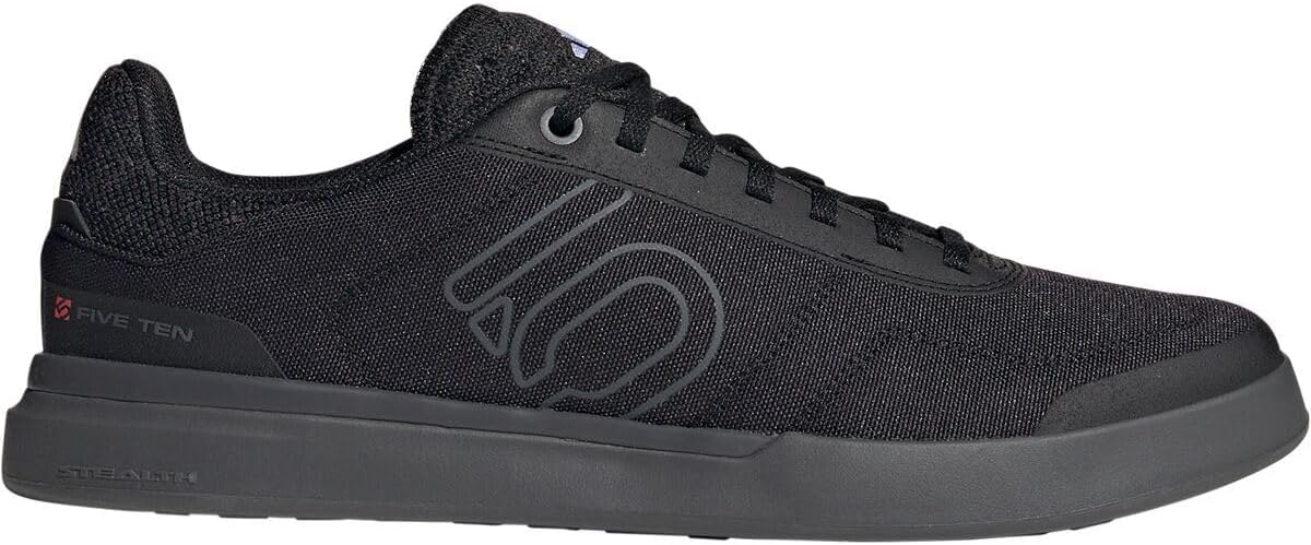 Five Ten, Sleuth DLX Canvas Cycling Shoe - Men's, Core Black/Grey Five/FTWR White, 14.0