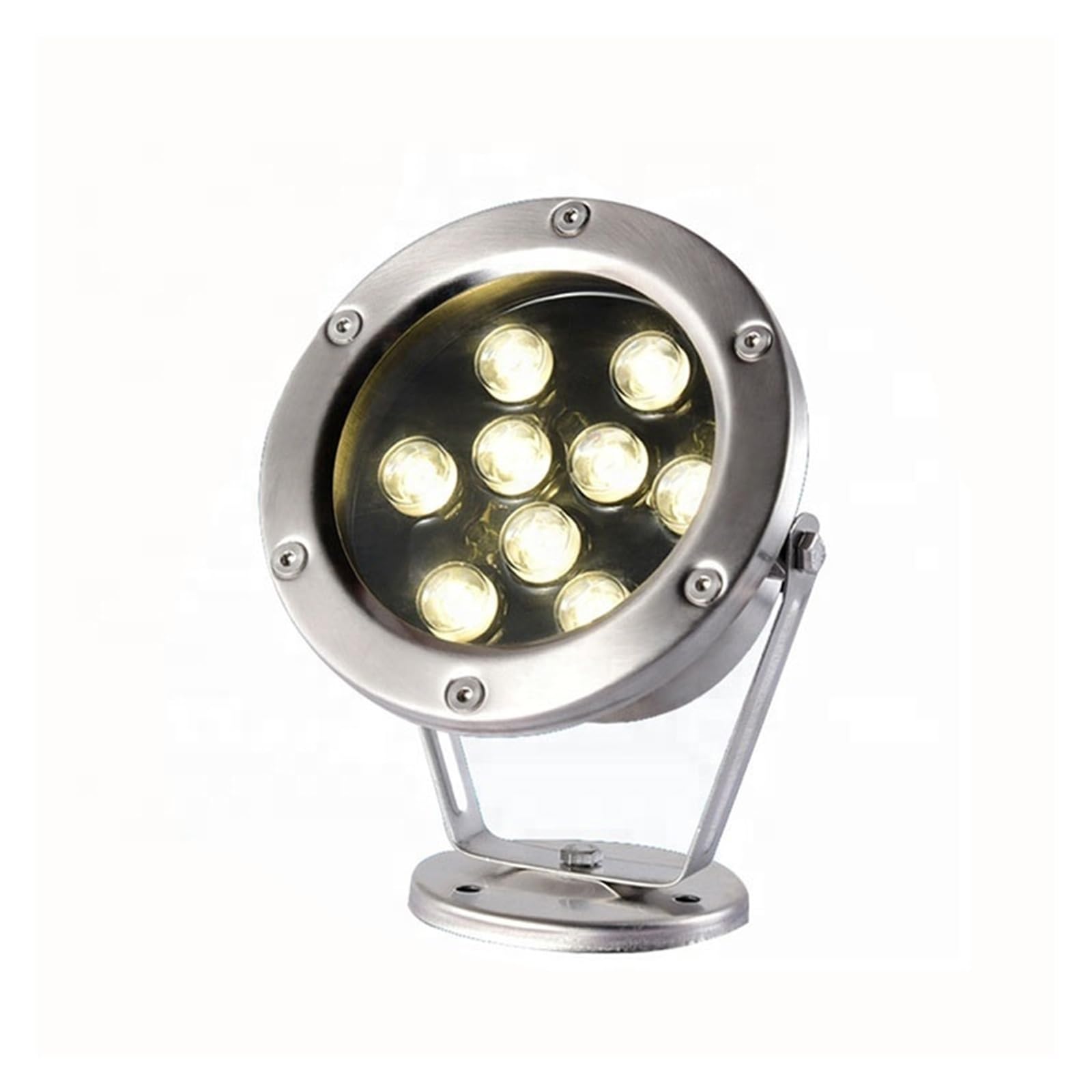 Luci subacquee a LED 6W, ricevitore impermeabile 12v IP68, cavo da 3 m (Color:Natural)