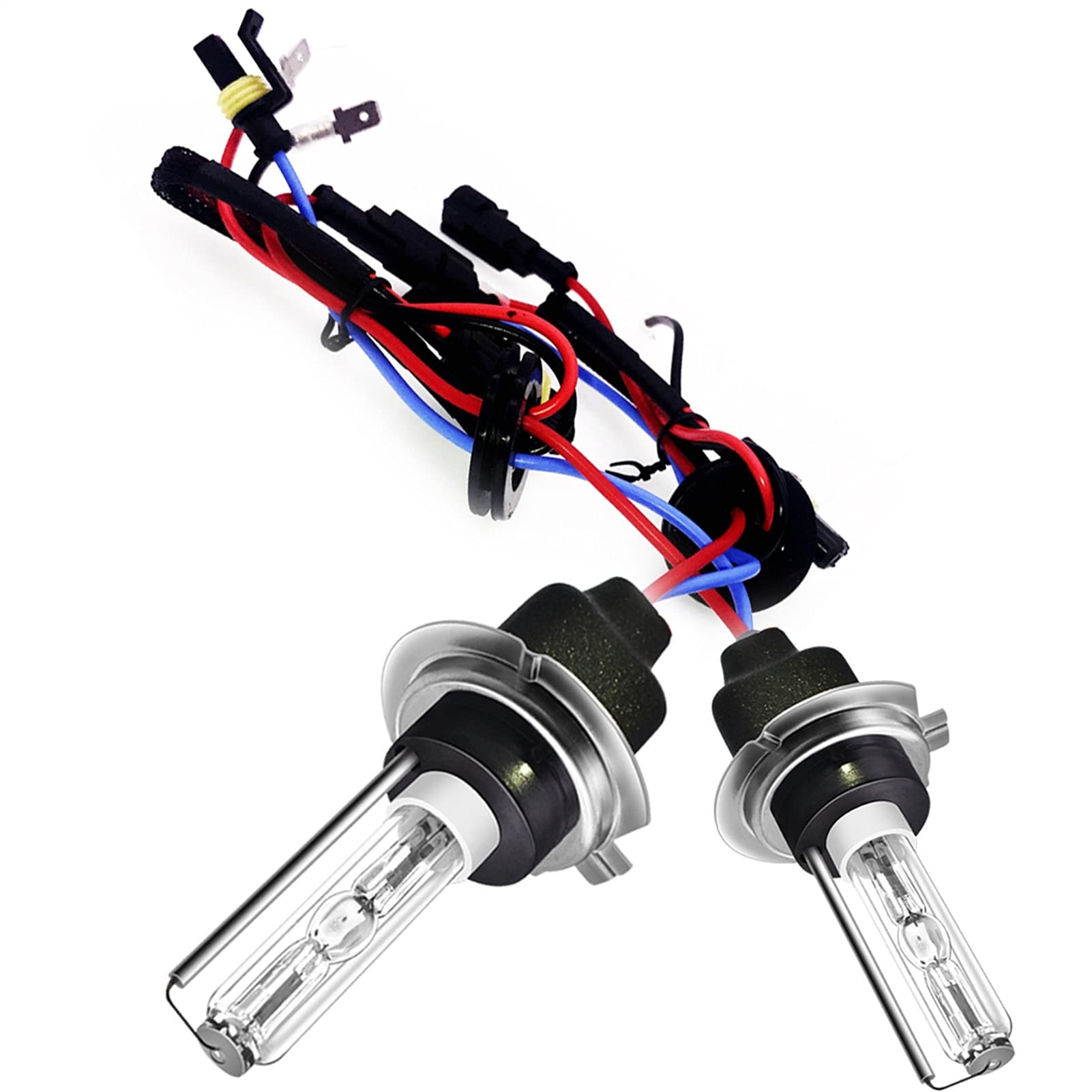 Rh-Hpc 35W Led Headlights Hid H7 Xenon Headlight Conversion Kit Bulbs Quick Slim Ballast Kit Car Light Lamp Replacement 55W 12V 24V Led Bulb (Color Temperature : 8000 K, Emitting Color : )