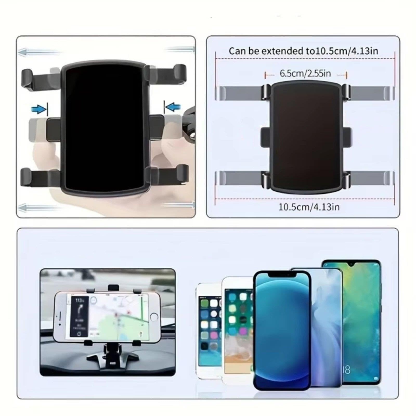 Supporto Universale Navigazione Telefono Veicolare Easy Clip