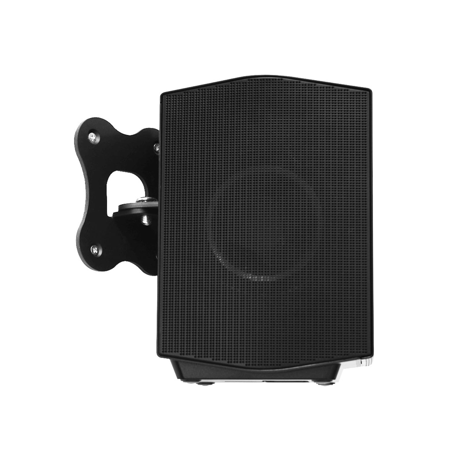Staffe di montaggio a parete in metallo per sistemi audio surround posteriori HWQ990H, che offrono un posizionamento flessibile e una facile configurazione, staffe da parete per altoparlanti