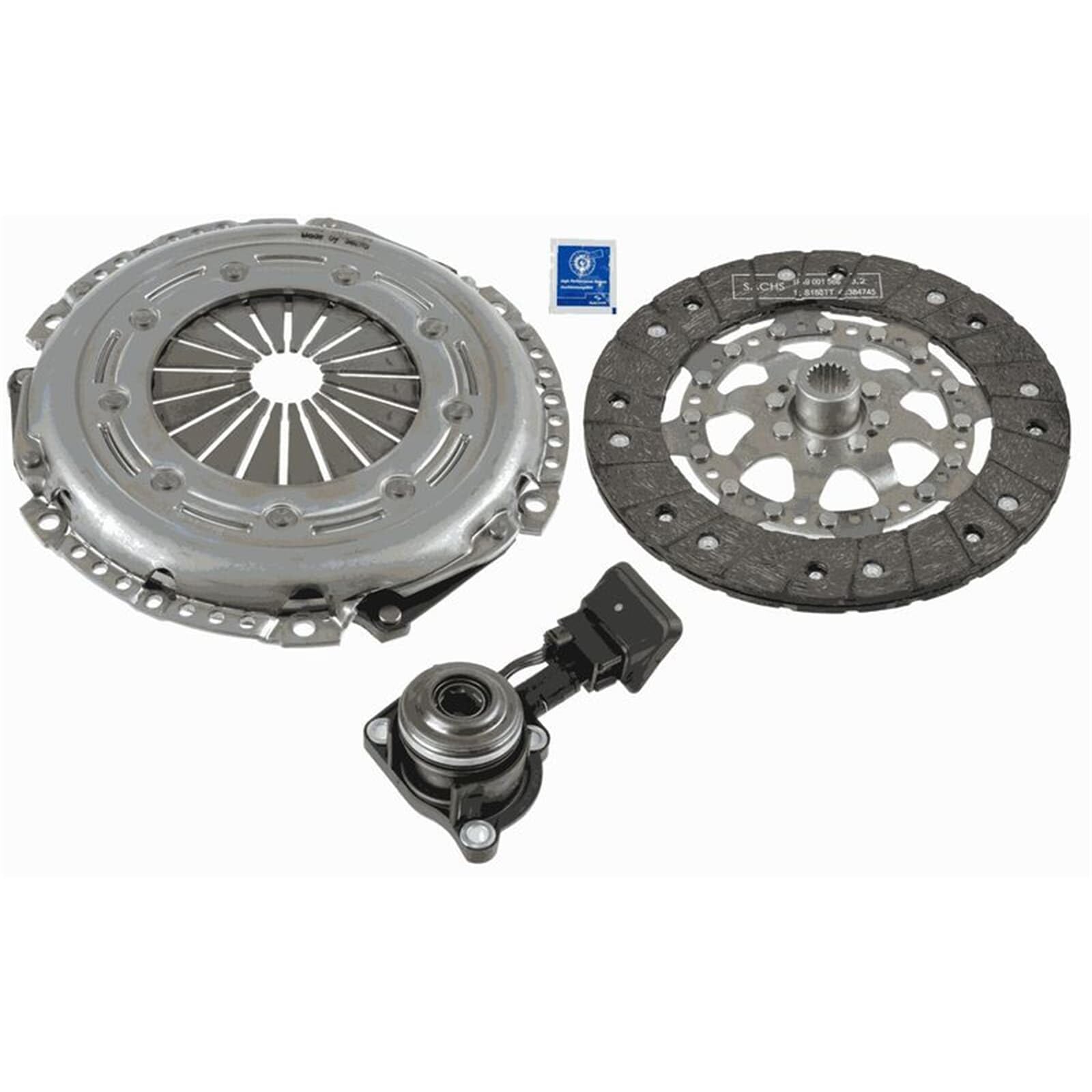 SACHS 3000 990 549 Kit De Embrague Kit con CSC compatible con Citroen C4 I (LC_) 2004-2014 y Otros Vehículos
