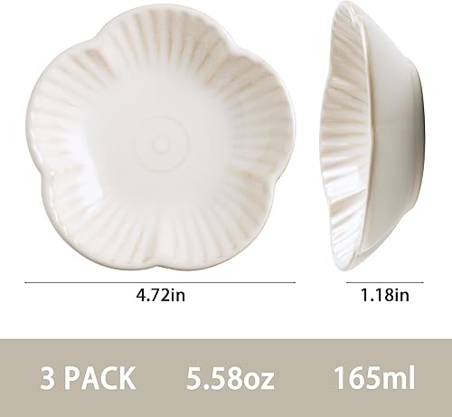 Miniatura 8 de Tazones de comida para gatos, platos de cerámica para gatos, plato para comida, agua y aperitivos, 4.72 pulgadas, uso en interiores y exteriores,