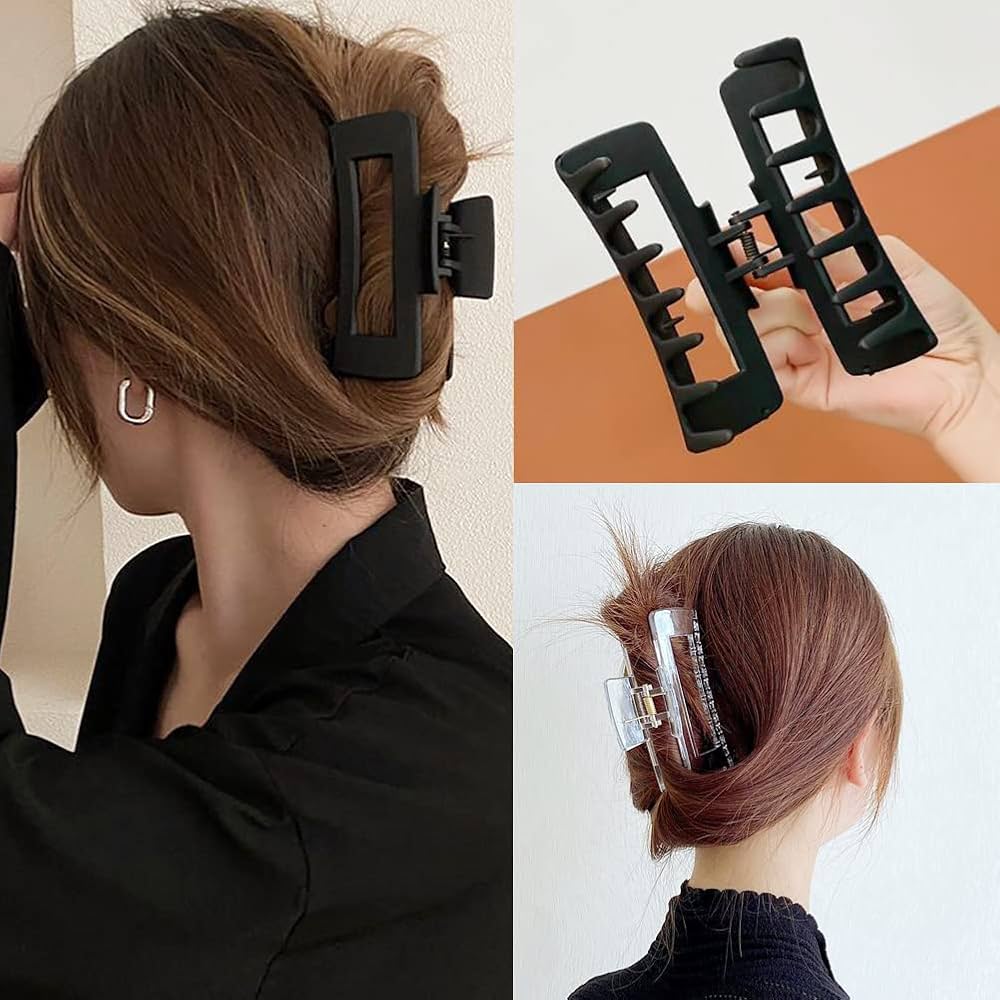 ヘアクリップ ラージサイズ Amazon.co.jp: Gerhannery ヘアクリップ ラージヘアクロー