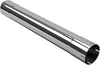 JYPERFORMANCE 4" T304 Stainless Steel Muffler Replacement Pipe - Straight Exhaust Tube 30" Long, Universal Fit