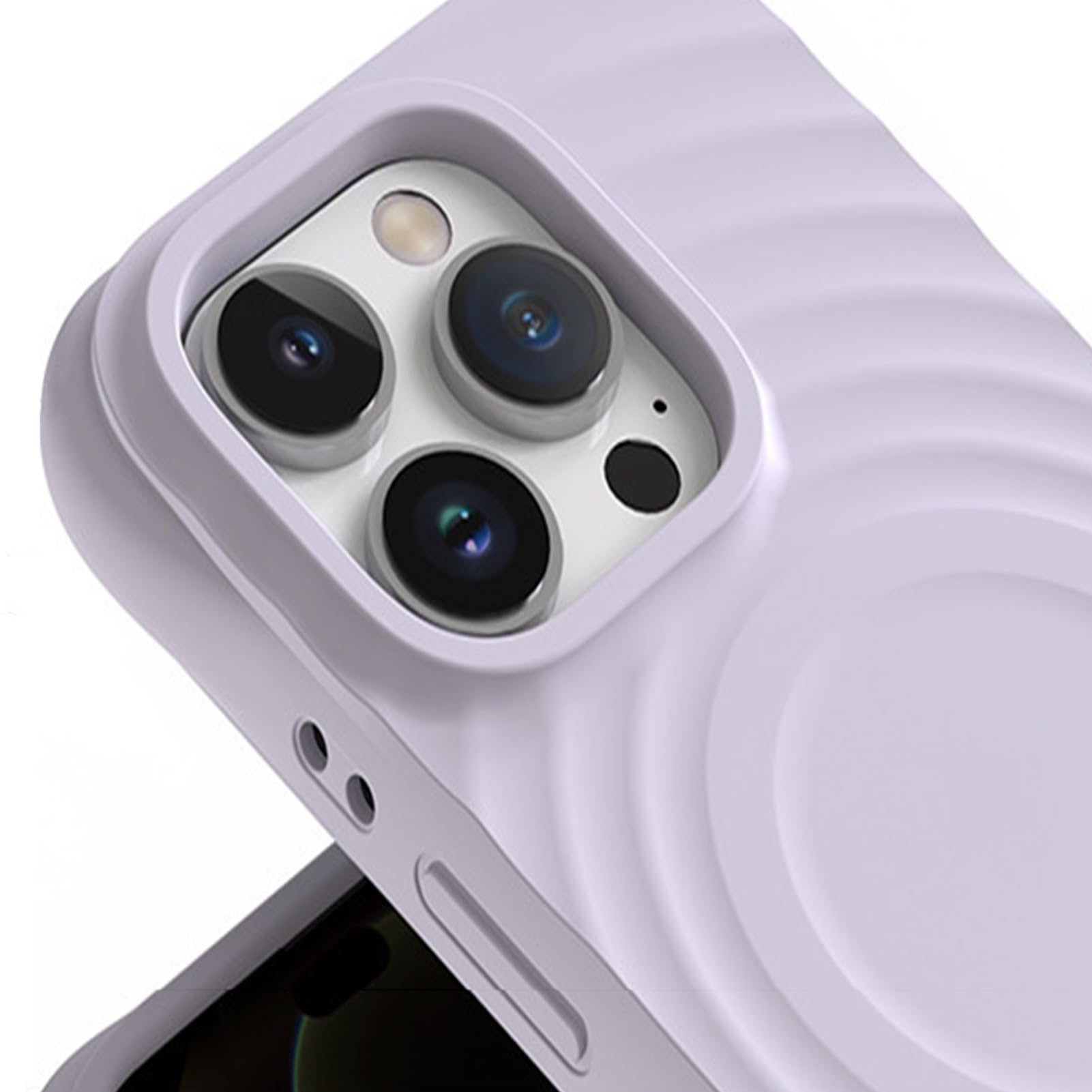 Funda magnética para iPhone 15Pro Max/15 Pro/15 Plus/15, protección contra caídas a Prueba de Golpes, Funda de Silicona líquida para teléfono, Tacto Sedoso y Suave, Rosa, 15