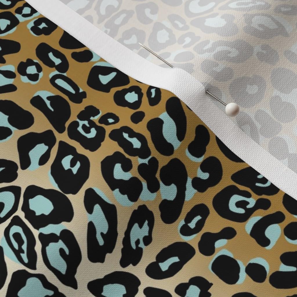 Spoonflower Fabric - Animal Print Wild Safari Cheetah Leopard Girly Exotic Boho Modern Printed on Petal Signature Cotton Fabric by the Yard - Sewing Quilting Apparel Crafts Decor