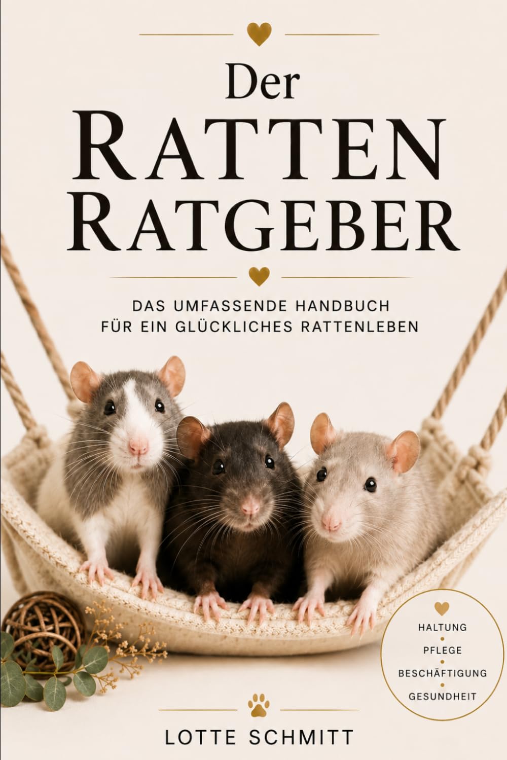 Der Ratten Ratgeber: Das umfassende Handbuch für ein glückliches Rattenleben