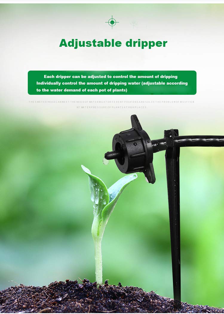 Controller automatico dell'acqua da giardino, prato, fiori da giardino, controller di irrigazione del balcone Irrigazione intelligente per giardino domestico Solare (doppia pompa)