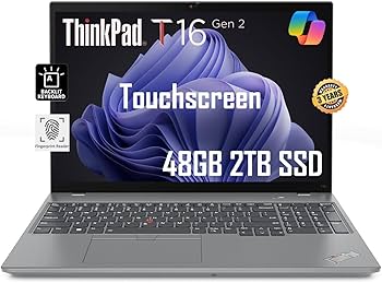 Amazon.com: Lenovo ThinkPad T16 Gen 2 Business Laptop (16