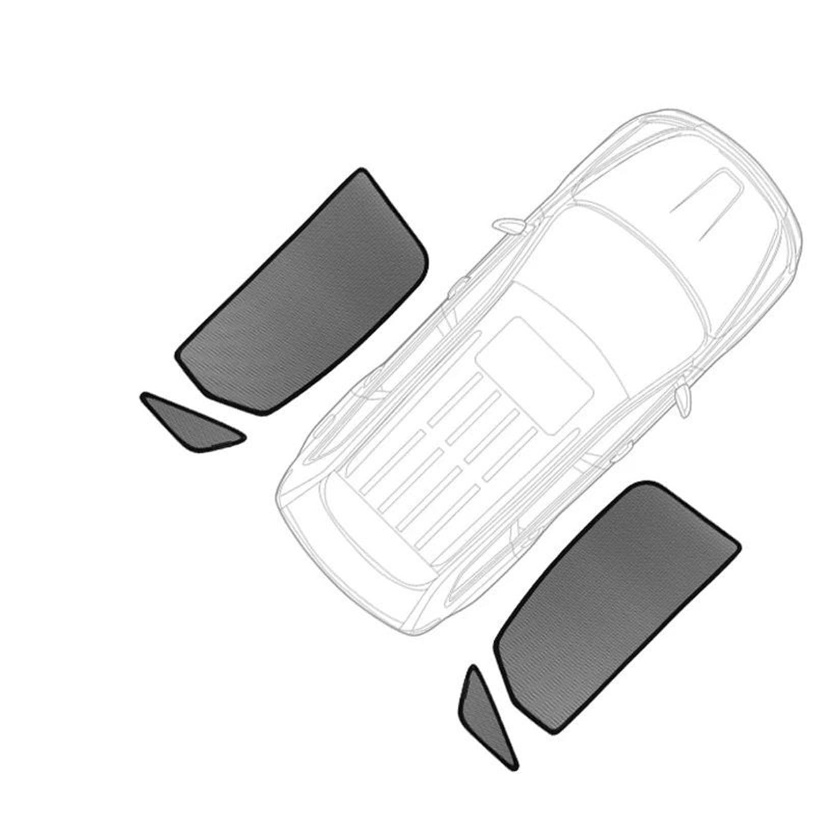 Pare-brise voiture pare-soleil magnétique Mazda CX-5 KF 2018-2024 arrière