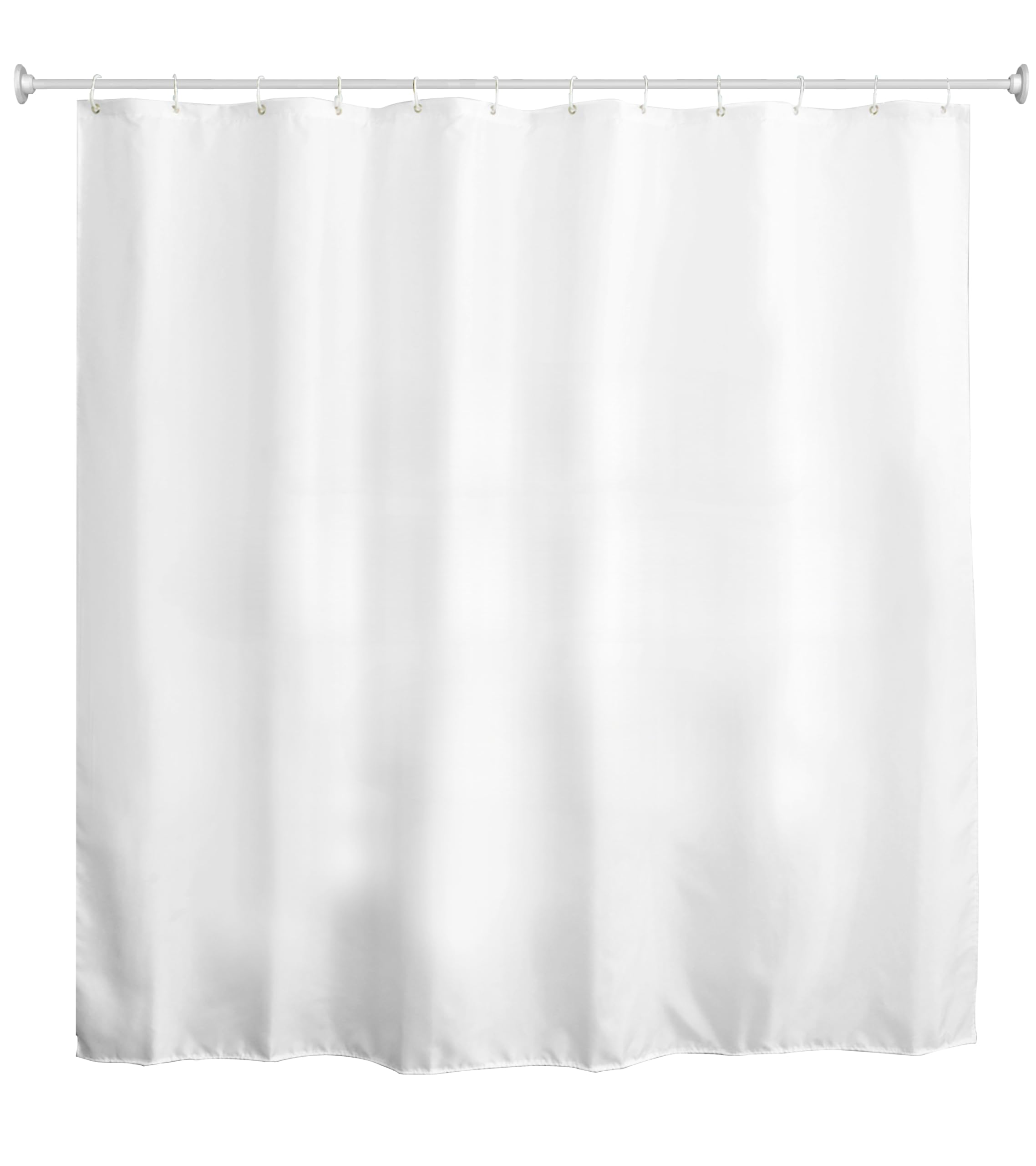 Flamingo Shower Curtain Extra Long, Flamingos with Tropical Leaves and Flowers Pattern Waterproof Fabric Bathroom Shower Curtains, 72W by 84H, Pink Green