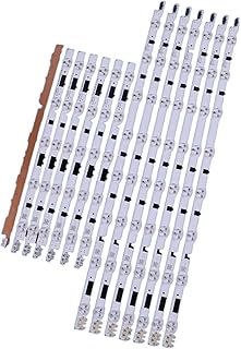 DEPILA 14pcs X LED Backlight Strip 40inch TV D2GE-400SCA-R3 D2GE-400SCB-R3 UA40F5500 2013SVS40F UE40F6400/6300 UE40F5000/5700 Compatible with Samsung Light Bars Light