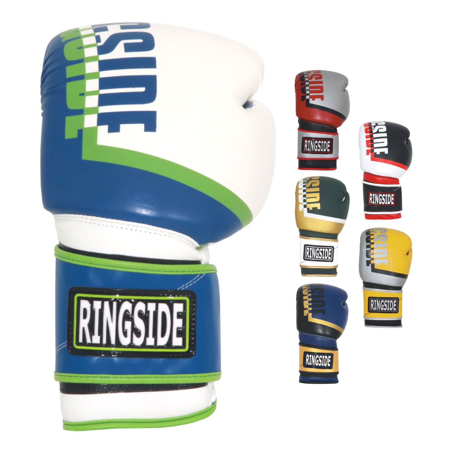 Ringside Bullet Sparring Boxing Gloves - High-Performance Synthetic Leather for Boxing, MMA, Muay Thai - Secure Fit, Ventilated Comfort for Men &