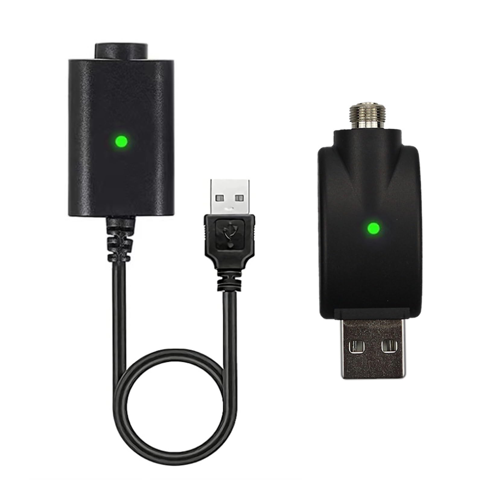 510 thread vape battery & charger black PATILWON 2 Pcs Electronic Cigarette Cable Threaded USB Charger with LED Indicator Overcharge Protection for GS Ego (Black, A&B) Computers & Accessories Choose Flavor:Lemon Jam Cookie Sigelei Pack 2 Disposable Vapes