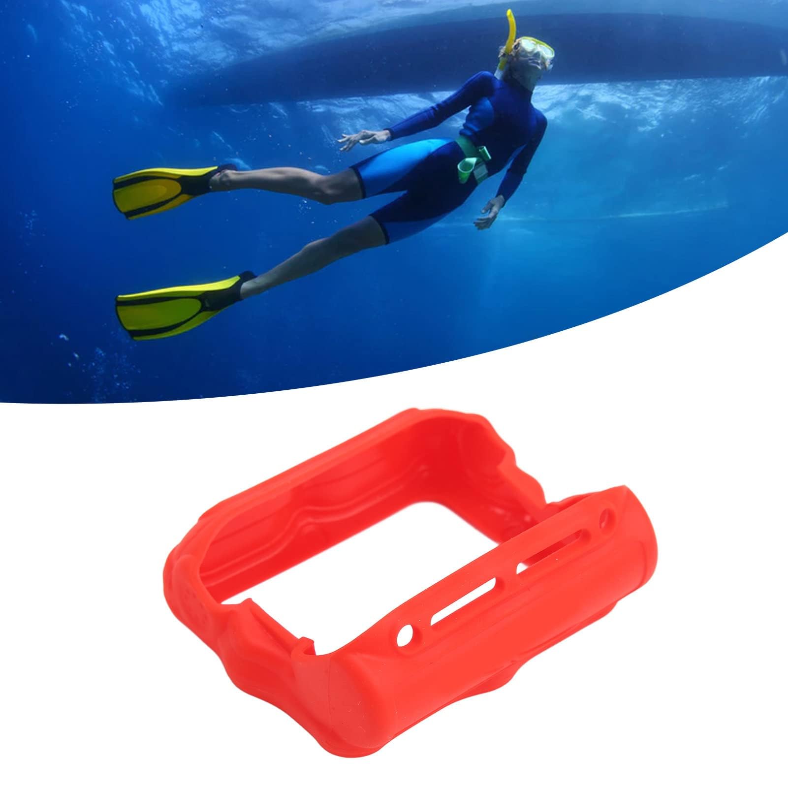 Alomejor Housse de Protection de Plongée sous-Marine Montre D'ordinateur de Plongée Manchon de Protection en Silicone pour Shearwater Perdix