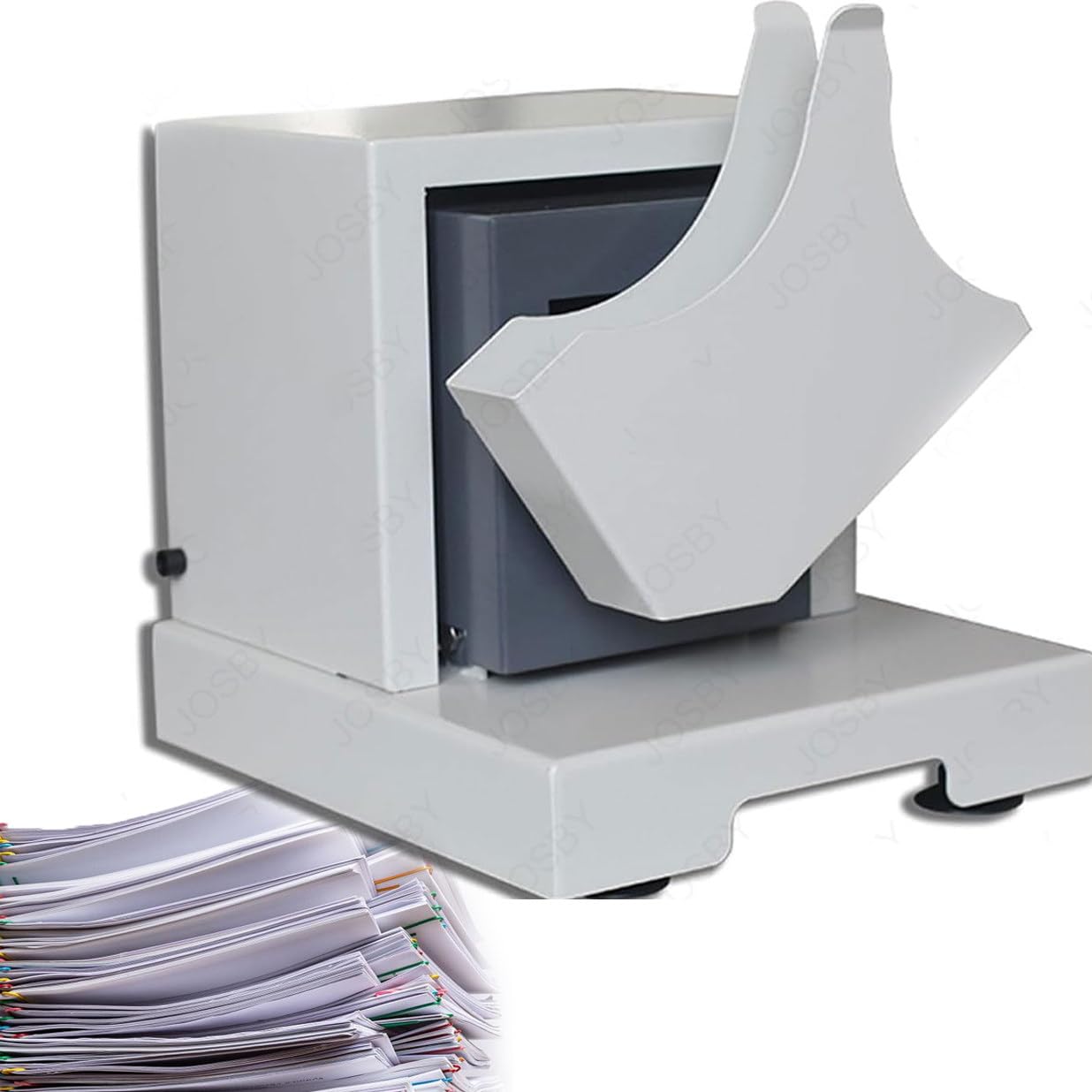SBCGFY 20W Automatic Paper Jogger, 2800R Paper Shaking Machine, 0-100 Adjustable Jitter Intensity, 500-Page Arrangement Thickness