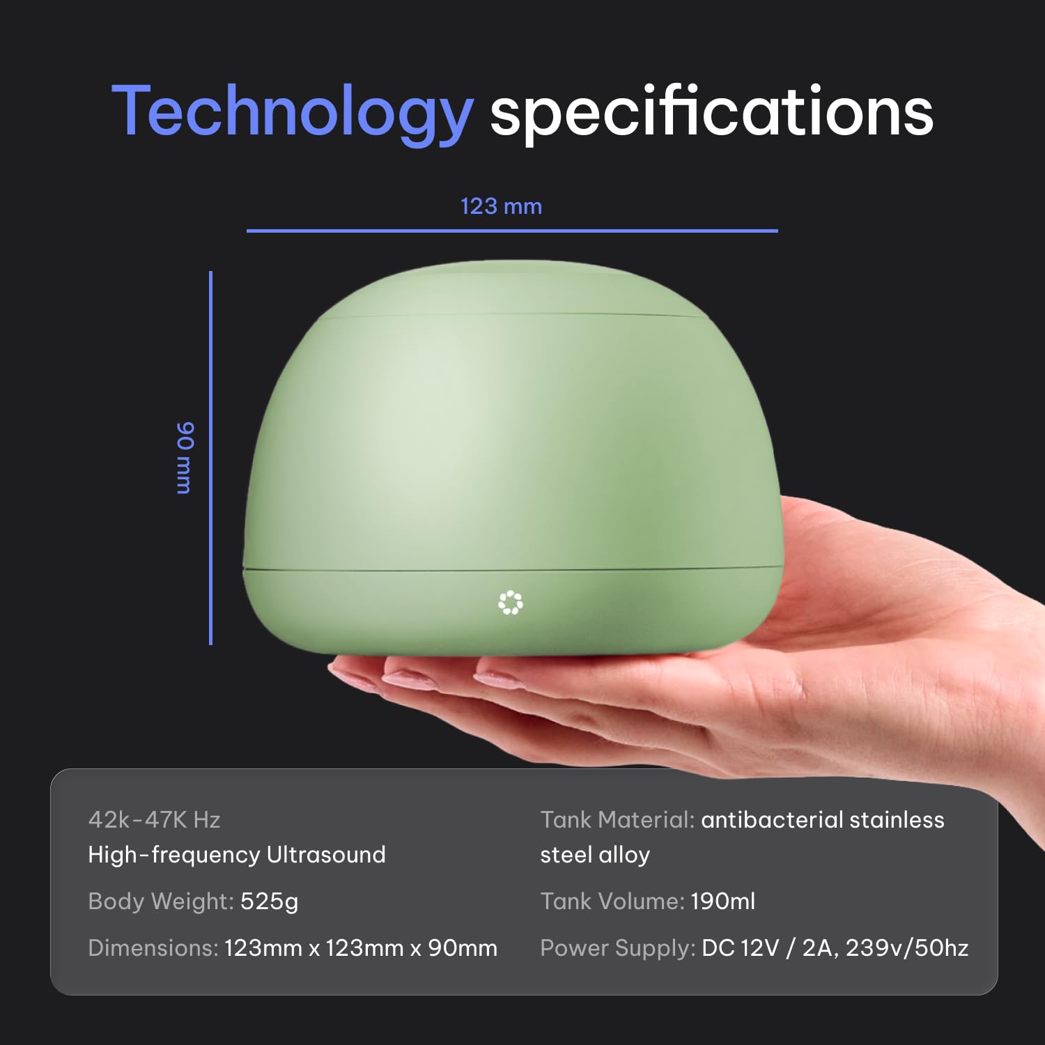 Zima Dental Pod PRO: Nuova Macchina Pulitrice ad Ultrasuoni per Apparecchi Ortodontici. Leader del Mercato, Miglior Pulitore per Allineatori, Pulitore per Bite Notturni, Pulitore per Paradenti