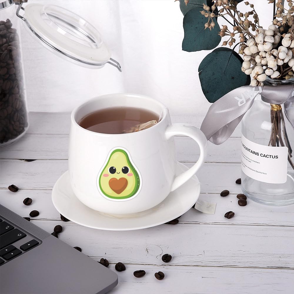 100 Pcs Avocado Stickers for Kids Teens Adults Boys Girls Gift,Stickers Pack for Laptop,Skateboard,Luggage,Car,Bike - Image 2
