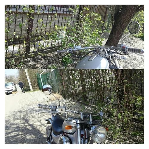 Espejo retrovisor cromado de alta resistencia para Vespa LX y Primavera PX 125 2