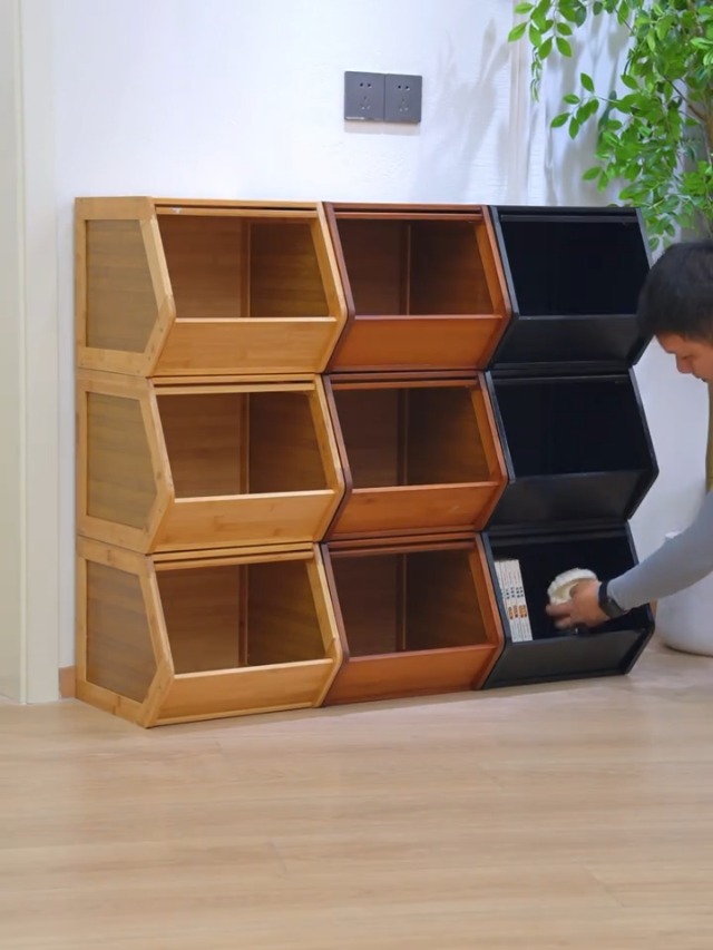 Amazon｜YHPBDZW スタックボックス カラーボックス 扉付き リビング