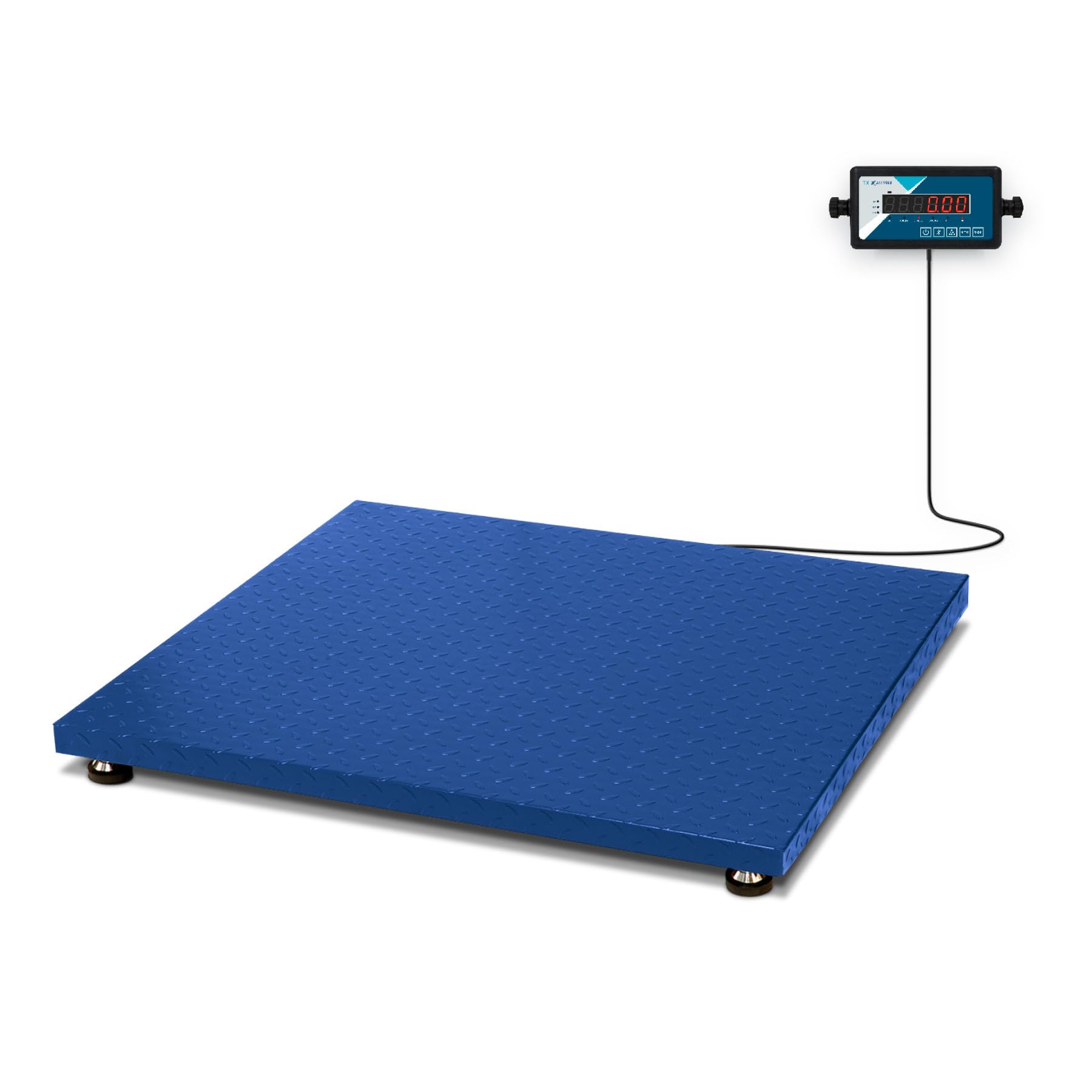 Accurex Báscula Industrial de Plataforma de suelo TX Tiger 1515-3T (3000 kg / 500 g/Plataforma de pesaje 1500 x 1500 mm)