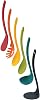 Set de utensilios apilables Joseph Joseph Nest con soporte magnético de nailon, 5 piezas, multicolor 3